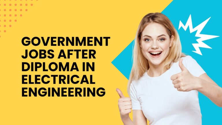 list of government jobs after diploma in electrical engineering