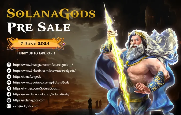 Solana Gods Presale: Transforming Meme Coins with Mythological