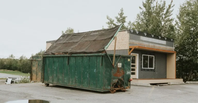 size restrictions for driveway placement of dumpsters in Houston