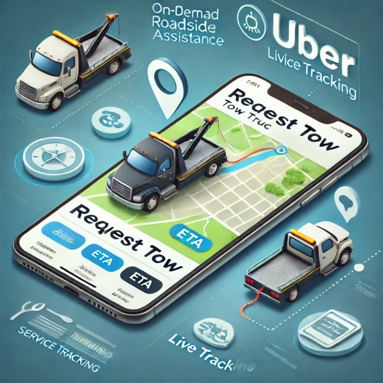 On-Demand Roadside Assistance : How the Uber For Tow Trucks App Works