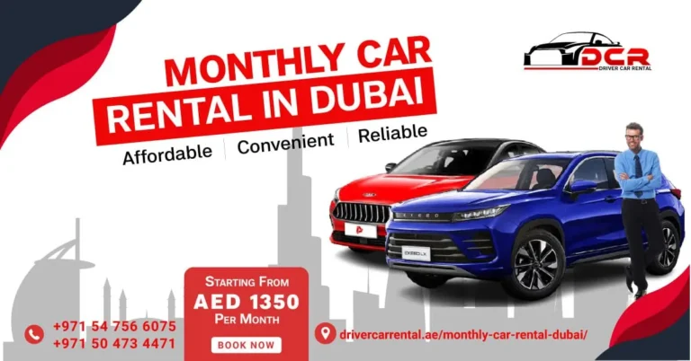 Convenient Monthly Car Rental in Dubai – Affordable Plans