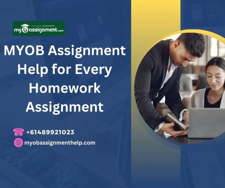 MYOB Assignment Help for Every Homework Assignment