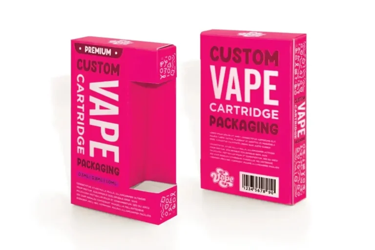 Superior Protection: Custom Vape Cartridge Boxes by Packaging Mojo