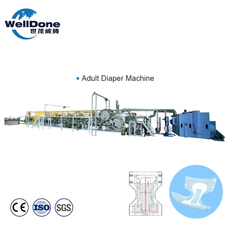 Selecting the Best Adult Diaper Making Machine for Your Production