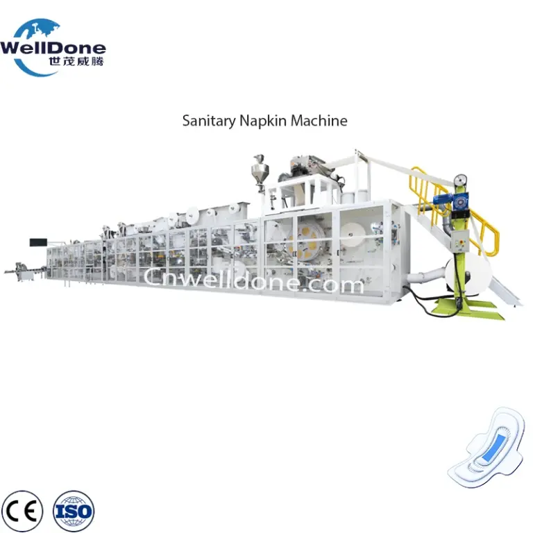 An Overview of the Welldone Machine Sanitary Napkin Production Process