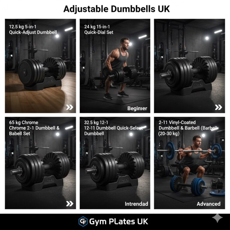 Adjustable Dumbbells UK: Which Gym Plates Set Is Best for Strength Training?